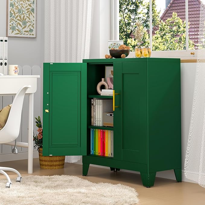 pozdeg 35.43" Metal Storage Cabinet - Image 6