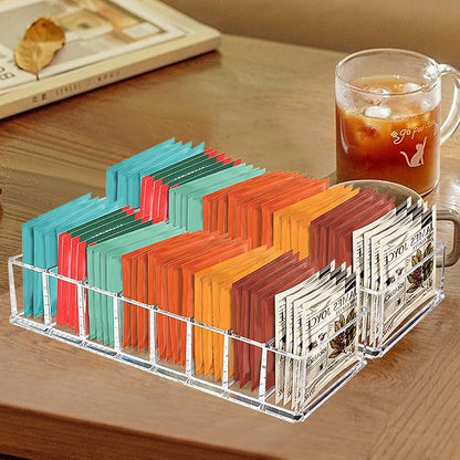 Tasybox Tea Bag Organizer, Tea Holder, Tea Organizers and Storage, 2 Pack | - Image 2
