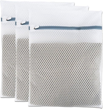 Lingerie Bags for Washing Delicates 3Pcs, Laundry Wash Bag, Honeycomb Mesh by Unknown