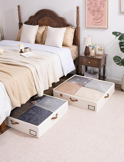 StorageWorks Underbed Storage Box, Under Bed Clothes Organizer - Image 6