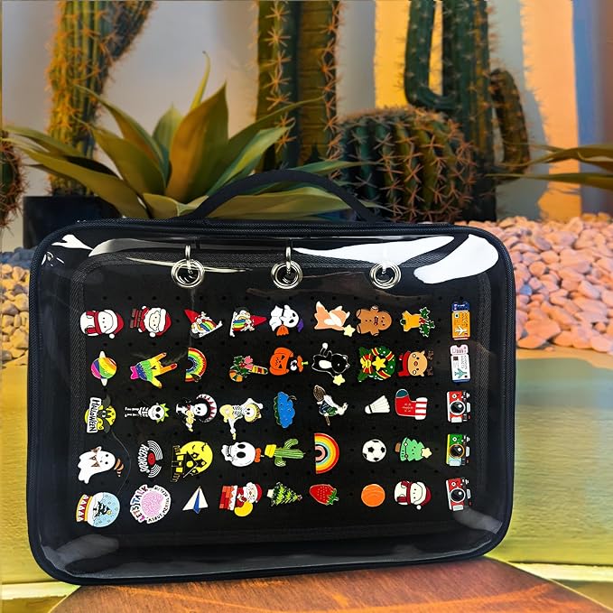 6-Page Enamel Pin Display Bag - Image 4