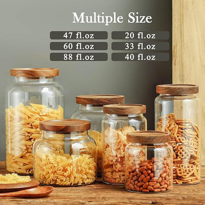 Labina Glass Storage Container Airtight Food Jars Kitchen Canister - Image 5