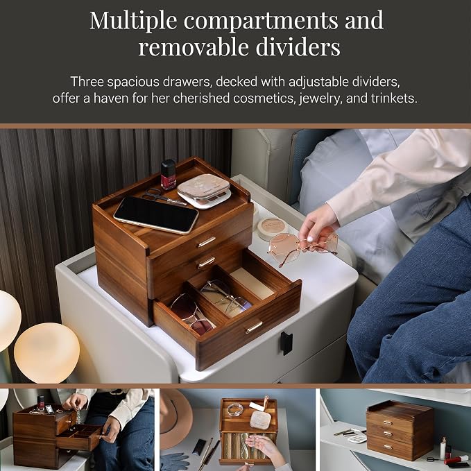 Shanik Personalized Wooden Jewelry Box - Image 7