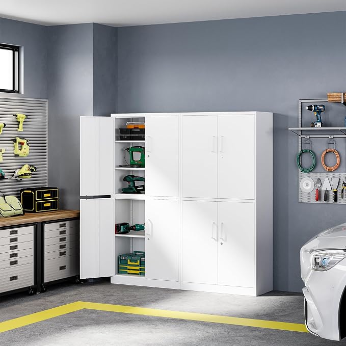 Letaya Metal Storage Cabinet - Image 7
