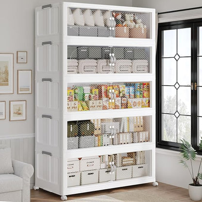 800QT Extra Large Stackable Storage Bins by Fangtueh