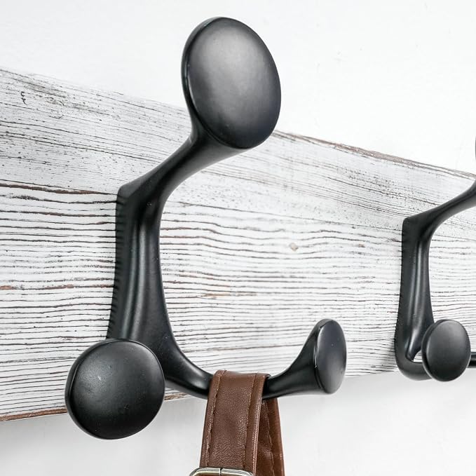 SKOLOO 30-Inch Wood Coat Rack Wall Mount - Image 5