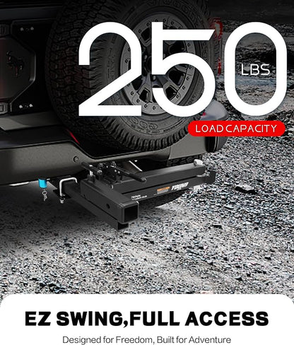 Young 250LBS Swing Away Hitch for Bike Rack and Cargo Carrier Basket - Image 2