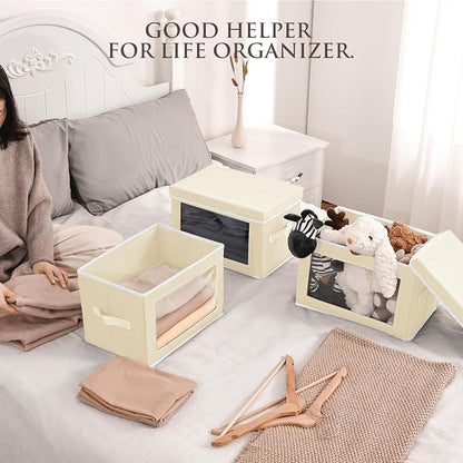 Homsorout Fabric Storage Bins - Image 3