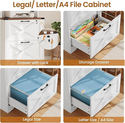 SEDETA 2 Drawer File Cabinet - Image 4