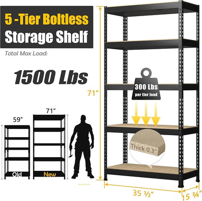 PrimeZone Heavy Duty Storage Shelves - Image 3