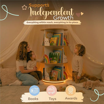 pimlyo® Rotating Bookshelf Kids - Image 6