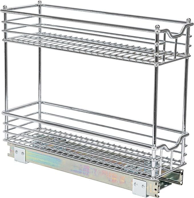Household Essentials Glidez 2‑Tier Multipurpose Chrome‑Plated Steel - Image 8
