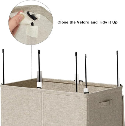 WOWLIVE 154L Double Laundry Hamper - Image 7