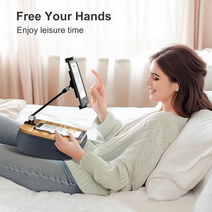 Lap Beanbag Cozy Kindle Pillow Stand - Image 8