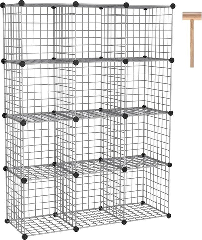 C&AHOME Wire Cube Storage, 12 by CAHOME