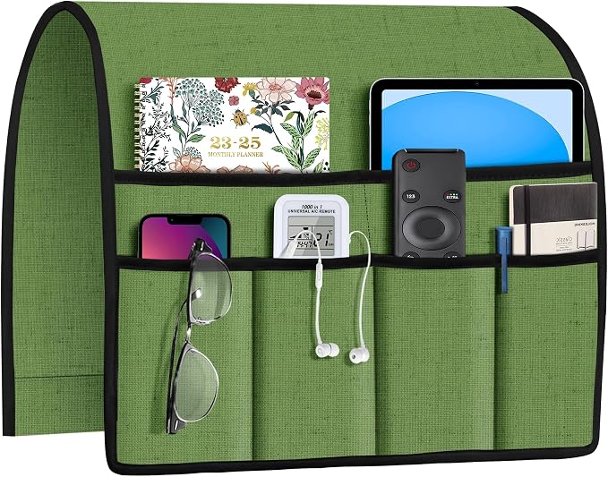 Joywell Armrest Organizer Remote Holder, Piquant Green | by Joywell