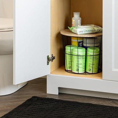 IRIS USA Round Wire Basket - Image 8