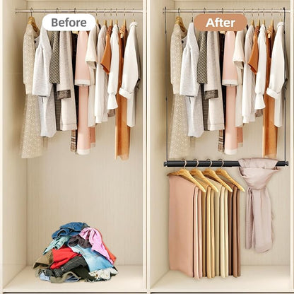 STORAGE MANIAC Adjustable Closet Rod - Image 4