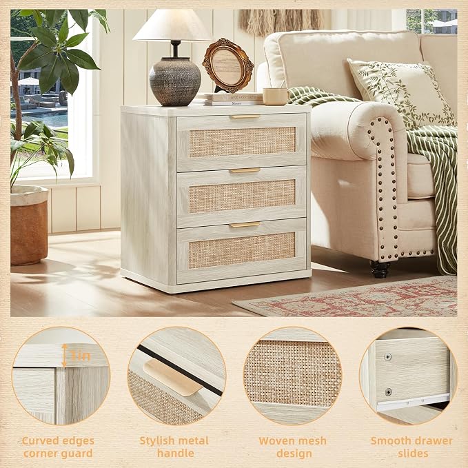 LEYAOYAO Boho Night Stands Set 2 - Image 6