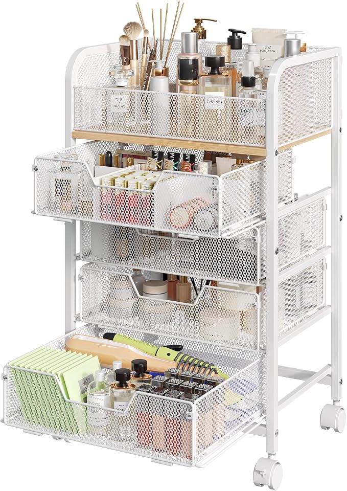Hongtamoya Makeup Cart Organizer by Hongtamoya