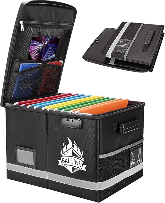 BALEINE Fireproof Document Box by BALEINE