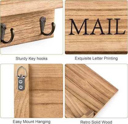 DLQuarts Mail Organizer with Key Holder - Image 4
