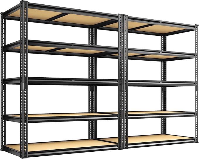 2050LBS Storage Shelves Heavy Duty 5 Tier Garage Storage Shelving, Adjustable by Unknown