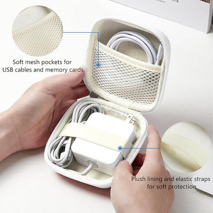 Charger Case for Macbook, Portable Tech Electronic Organizer Bag, Small Travel - Image 4