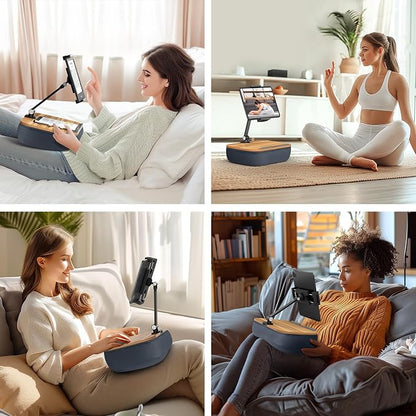 Lap Beanbag Cozy Kindle Pillow Stand - Image 4