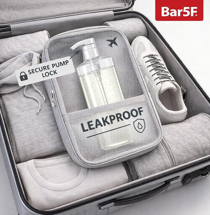 Bar5F Pump Bottle Empty for Shampoo Conditioner Body Wash Lotion BPA-Free - Image 12