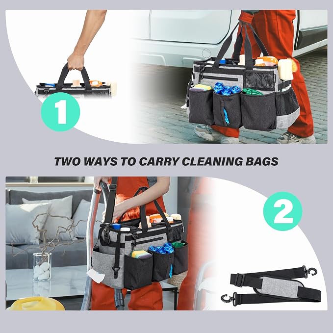 IBVIVIC Wearable Cleaning Caddy Bag - Image 5