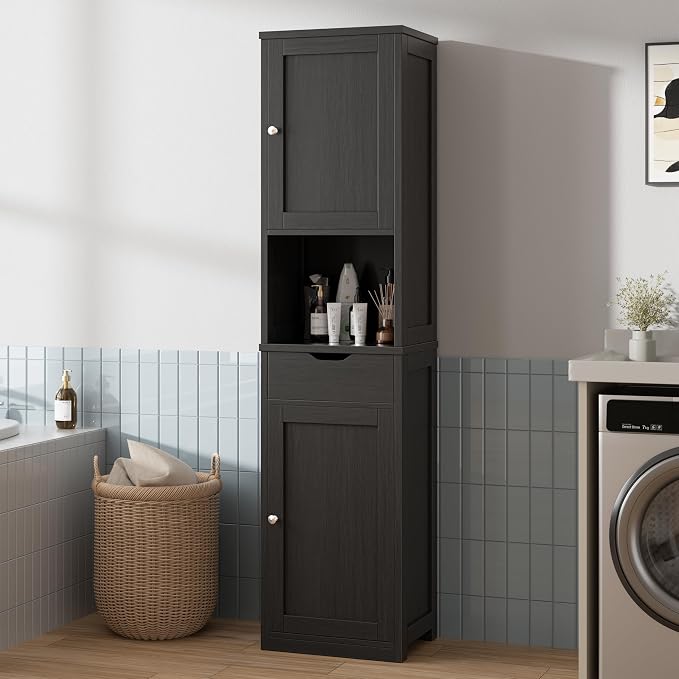 Walsunny Tall Bathroom Storage Cabinet - Image 7