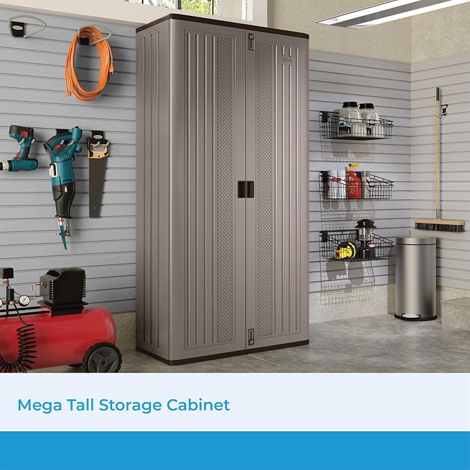 Suncast Mega Tall Storage Cabinet - Image 2