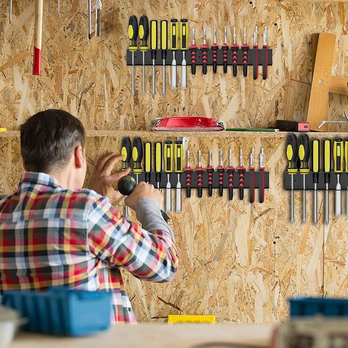 Screw Driver Holder Wall Mount, Screwdriver Organizer, Metal Plier Organizer - Image 7