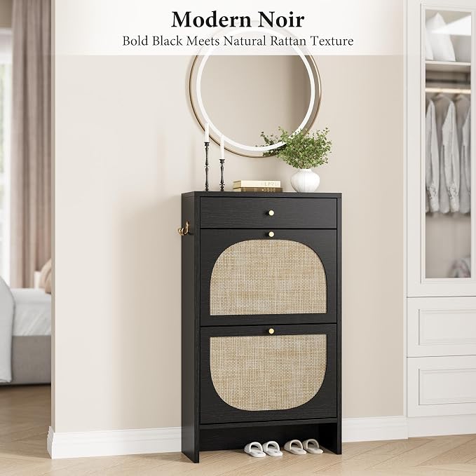 Nicetree Shoe Cabinet for Entryway, Slim Shoe Rack - Image 6