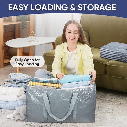 TICONN 4 Pack Extra Large Moving Bags Heavy Duty - Image 7