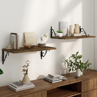 Floating Shelves for Wall, 12 Inch Deep Floating Shelf - Image 2