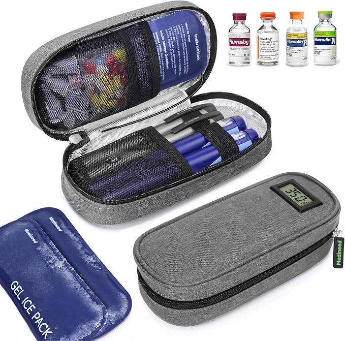 Insulin Cooler Travel Case TSA Approved by Medineed