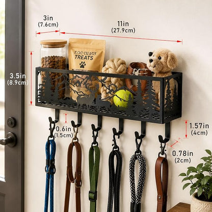 Deer Metal Wall Mail Organizer Wall Mounted Key and Mail Holder Mail Basket - Image 8