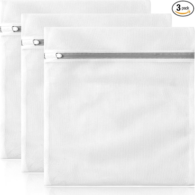 3 Pack XXL Mesh Laundry Bags by MDSXO- Large Jumbo Durable Delicates Bag by MDSXODirect