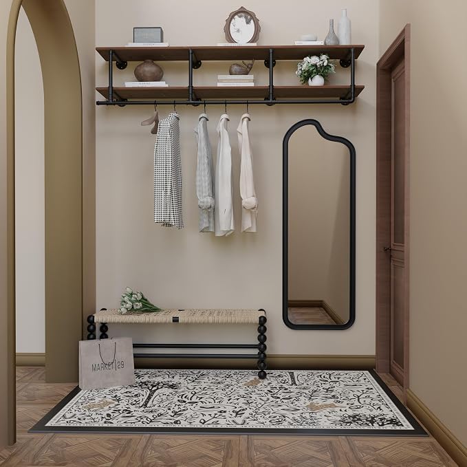 Clothes Rack 72in, Wall Mounted Garment Rack - Image 4