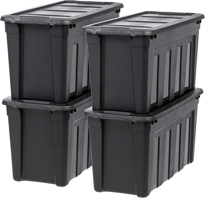 IRIS USA 31 Gallon Heavy Duty Storage Totes by IRISUSA