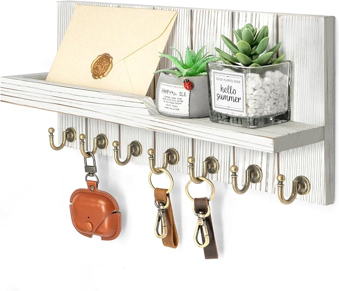 Rebee Vision Farmhouse Key and Mail Holder by REBEEVISION