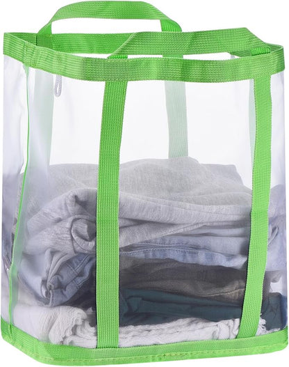 uxcell Collapsible Laundry Basket, Mesh Hamper by uxcell