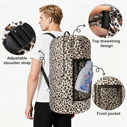 Laundry Bag Backpack Durable Laundry Bag - Image 3