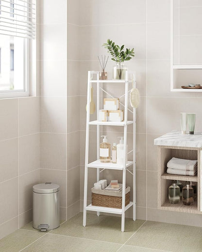 Hzuaneri Ladder Shelf, Freestanding Corner Storage Shelf | Bookcase - Image 7