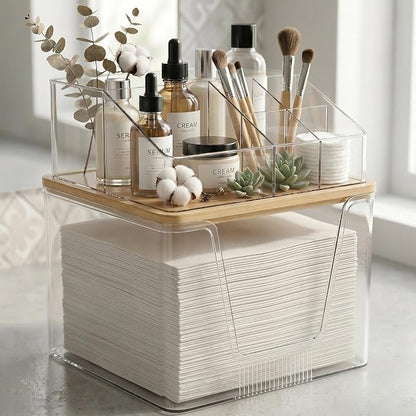 Disposable Facial Towels Holder by Aurblozen
