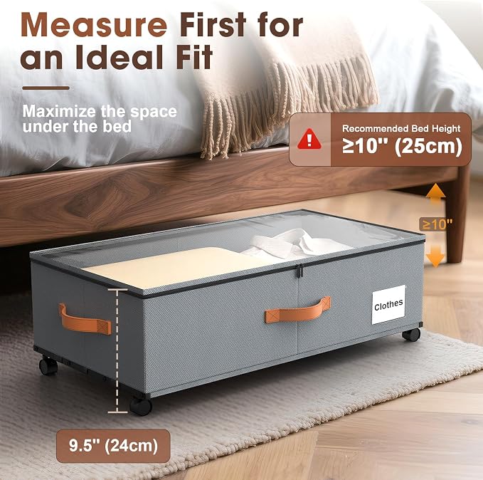 Eastherry Under Bed Storage Containers - Image 3
