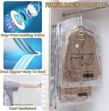 TAILI Hanging Vacuum Storage Bags - Image 6