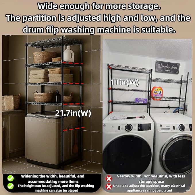 Washer, Dryer and Refrigerator Top Shelf - Image 4